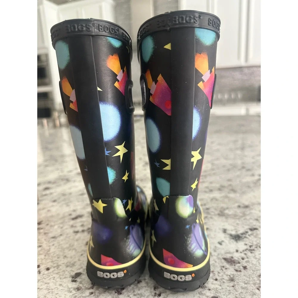 Bogs Dreamcore Space Girls Rain Boots 13